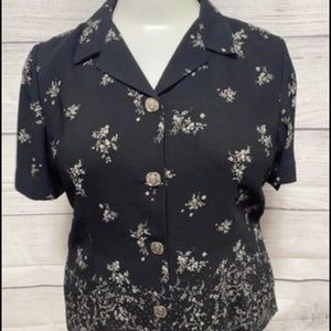 Leslie Fay shirt size 18
